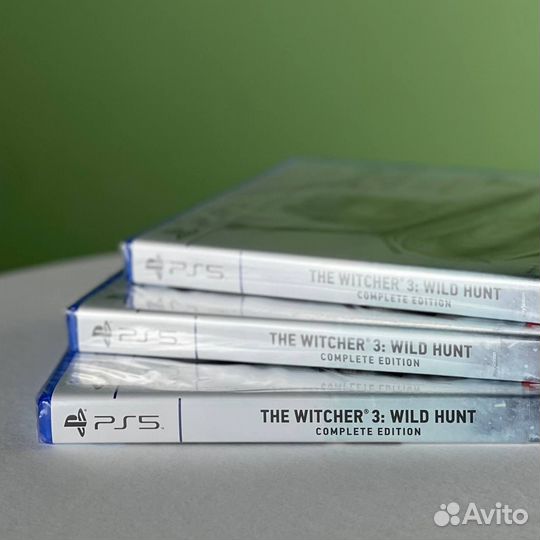 Диск Witcher 3 Wild Hunt Complete Edition для PS5