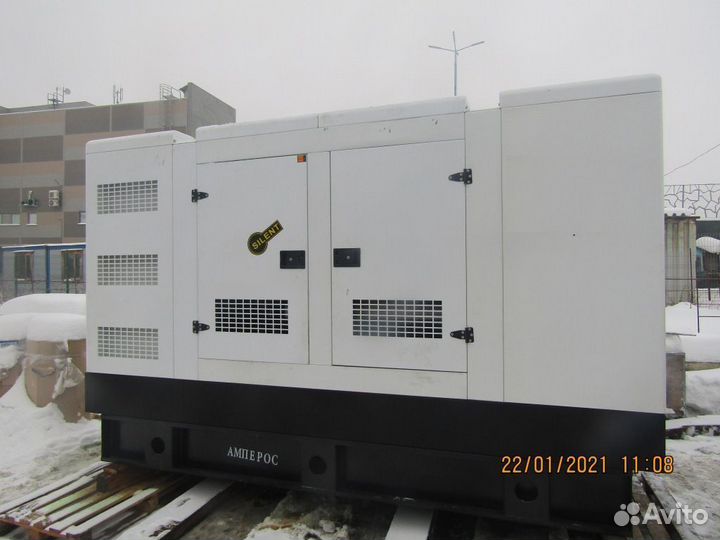 Дизельный генератор 450кВт в кожухе электростанция