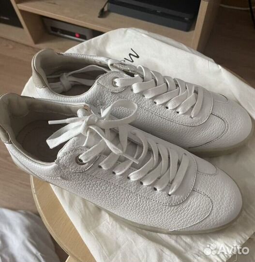 Кеды белые женские 38 размер натуральная кожа