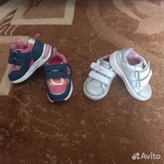 Обувь пакетом для девочки