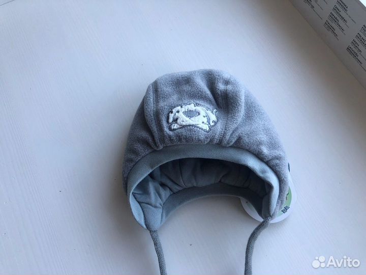 Тёплая новая шапочка для новорождённого