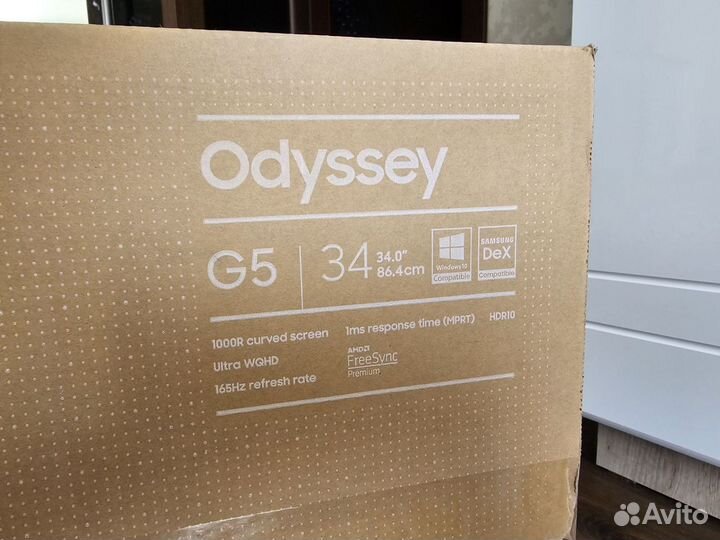 Монитор Samsung Odyssey G5 34 новый