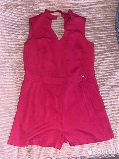 Летний Комбинезон цвета фуксия новый