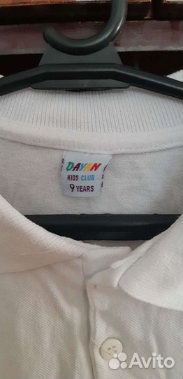 Рубашка поло 6-8л. На мальчика