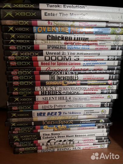 Игры на xbox original