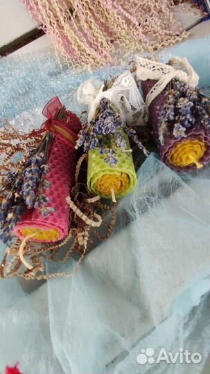 Свечи из натурального воска