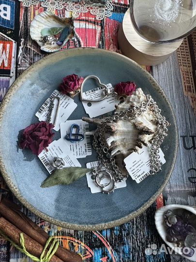 Шармы, серьги, кулоны пандора pandora