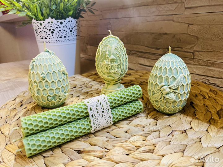 Свечи из пчелиного воска храм