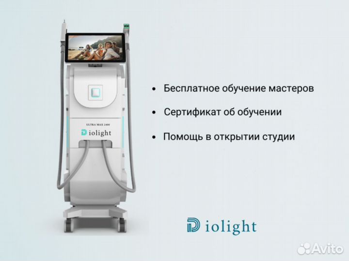 Диодный лазер diolight 2000 в рассрочку