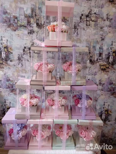 Букеты из мыла