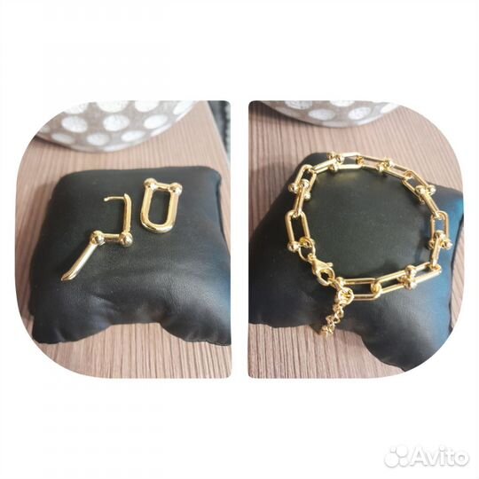 Браслет и серьги