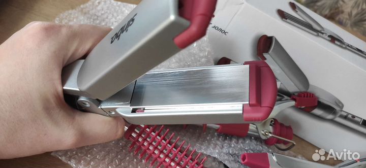 Набор щипцов для волос Sinbo (плойка+насадки)