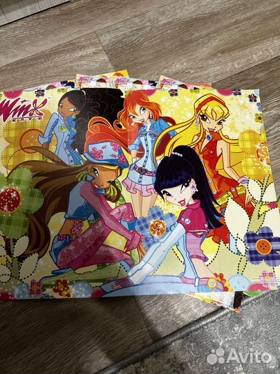 Журналы ханна монтана, наклейки винкс