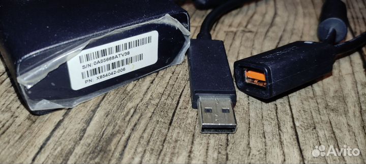 Xbox 360 Kinect с адаптером