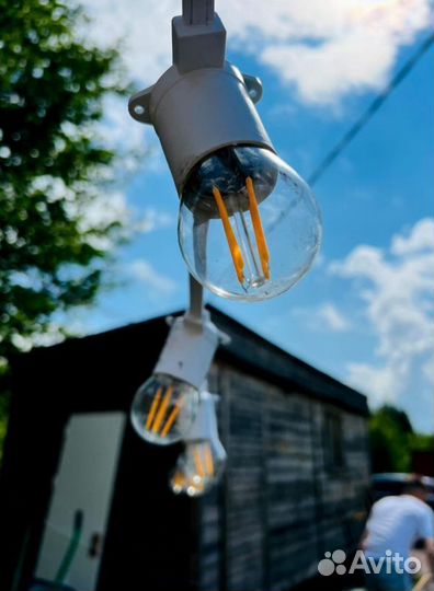 Гирлянды Белт Лайт Уличная расстояние между патрон