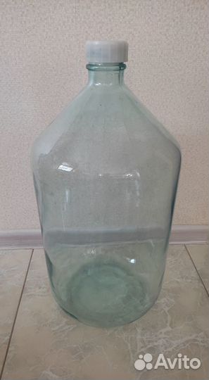 Бутыль стеклянная 20 литров
