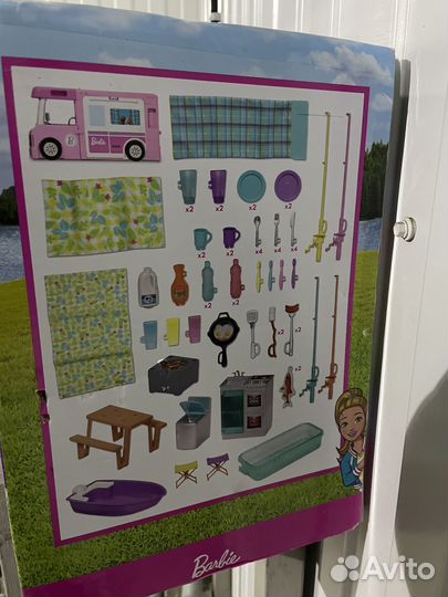 Игровой набор с куклой Barbie Дом мечты на колесах