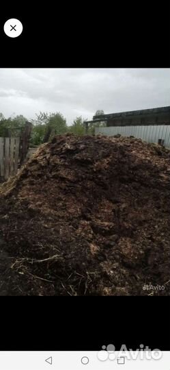 Навоз конский, цена за мешок при самопогрузке