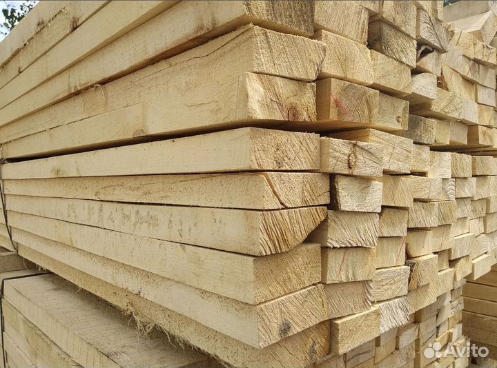 Доска обрезная 25*100*3000