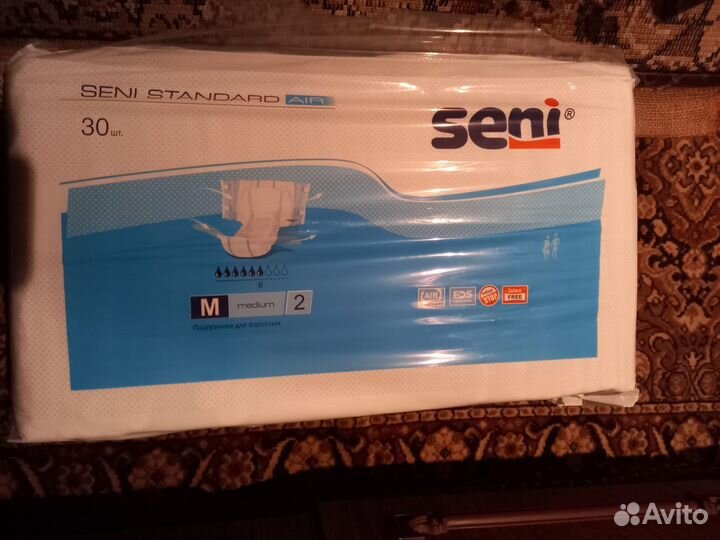 Памперсы для взрослых seni m