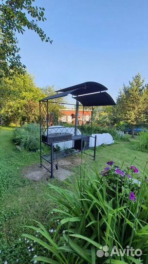 Мангал в стиле лофт