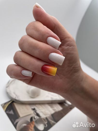Маникюр с покрытием