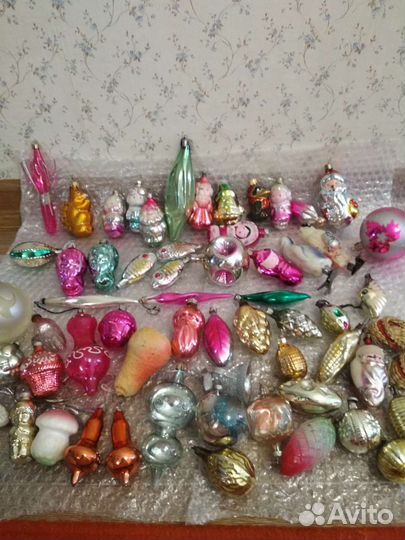 Елочные игрушки СССР
