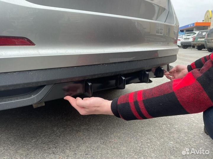 Диффузор для Skoda Rapid 2