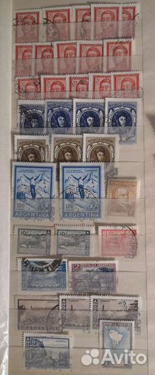 Марки Китая, Испании, Аргентины, Португалии