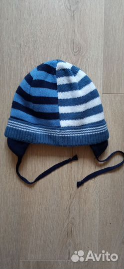 Шапка для мальчика 3-7 лет