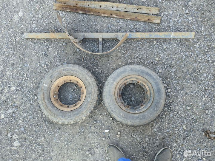 Ходовая часть для прицепа легковогоиавтомобильного