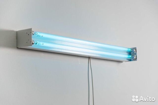 Бактерицидная Лампа + Облучатель. на Стену, Пол