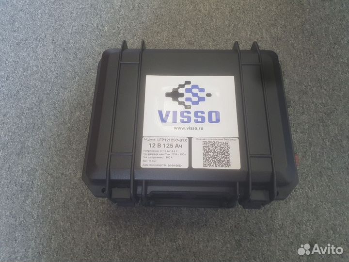 Lifepo4 аккумулятор 12V 125Ah для лодки, автодома