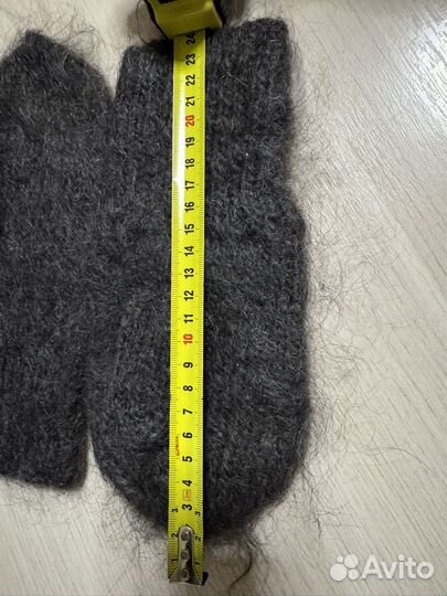 Варежки пуховые женские