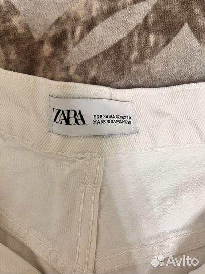 Джинсовые шорты zara