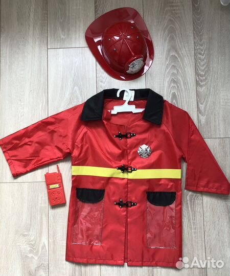 Костюм пожарного на рост 110-120