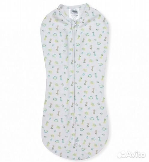 Пеленка-кокон на молнии для новорожденных, р.S