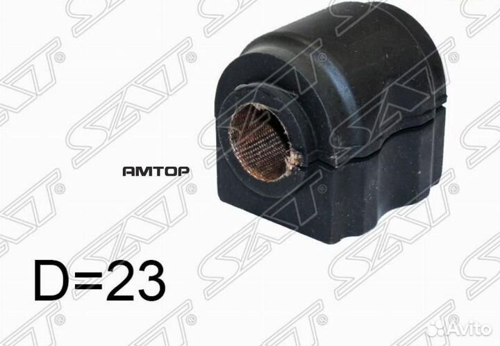 SAT ST-LR018354 Втулка заднего стабилизатора D23 l