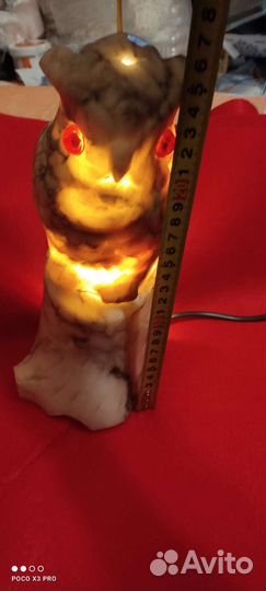 Светильник тяжелый лечебный мыльный камень СССР