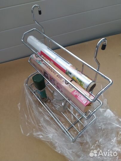 Полка кухонная навесная на рейлинг новая