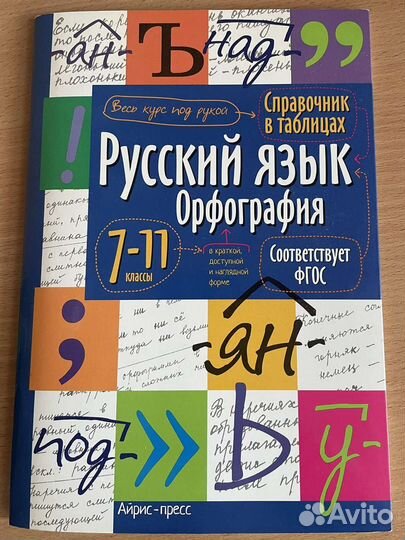 Справочник по русскому языку (подготовка к егэ)