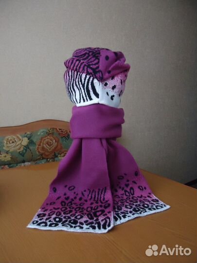 Шапка и шарф(комплект)