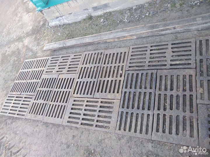 Металлические ливневки, колосники, дорожки, решёта