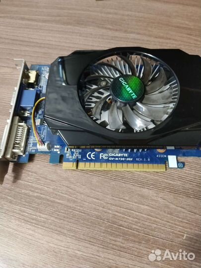 GA-P35-S3G, Intel core 2 DUO E8200, GV-N730-2GI