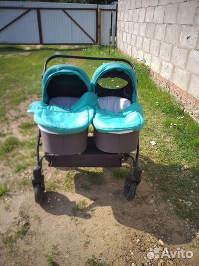 Коляска для двойни 2 в 1