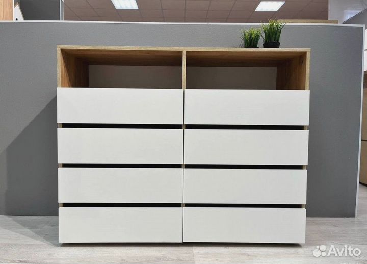Комод большой белый в наличии на складе