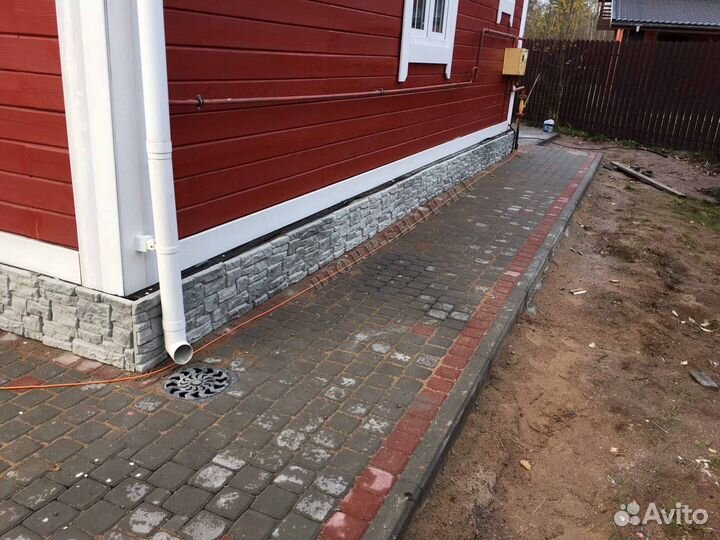 Устройство отмостки. Отмостка вокруг дома