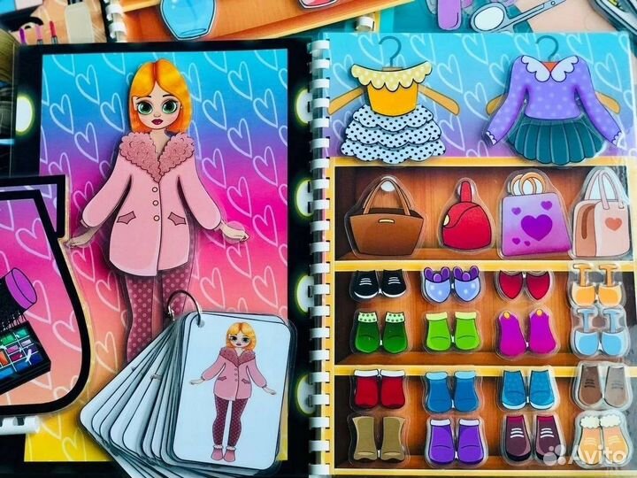 Игра для девочек (на липучках)