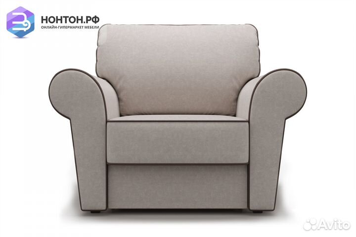 Кресло еврокнижка Прованс бежевое