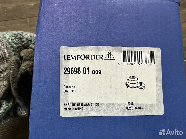 Опора двигателя lemforder 2969801 Volvo